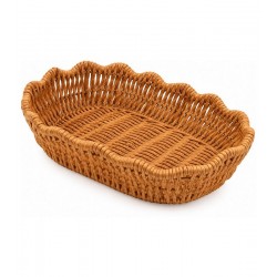 Cesta Botânica Rattan 28x20x8cm Lyor